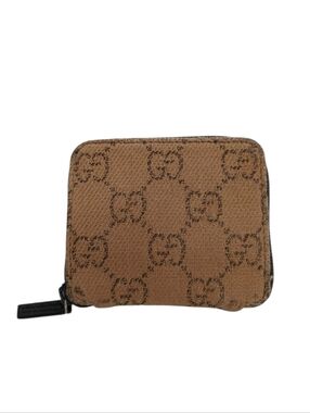 Gucci GG Canvas Coin Pouch